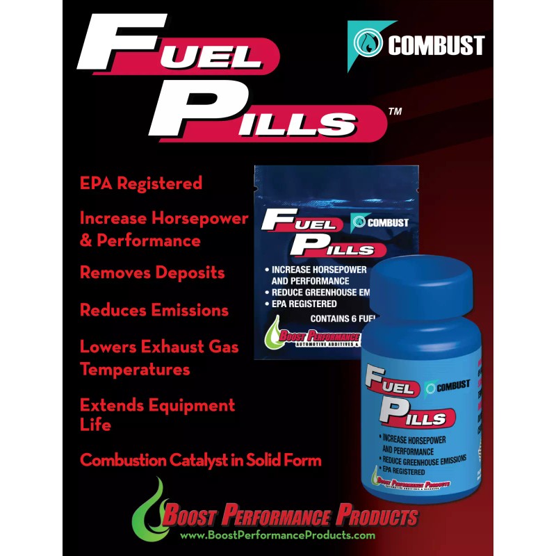 Combust Fuel Pills™ 6 Pack - Each Fuel Pill Treats