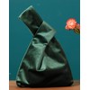 Wrist Bag Elegant Style Portable Purse Velvet Knot Bag Cell