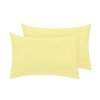 Pizuna Luxury Soft Satin Pack of 2 Pillowcases 70 x