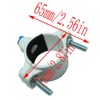 LQ Industrial 2pcs Drain Saddle Valve Clamp with 1/4" Quick