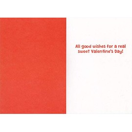 Recycled Paper Greetings Cat Mugshot : Licked All The Candy Hearts Humorous : Funny Valentine's Day Card