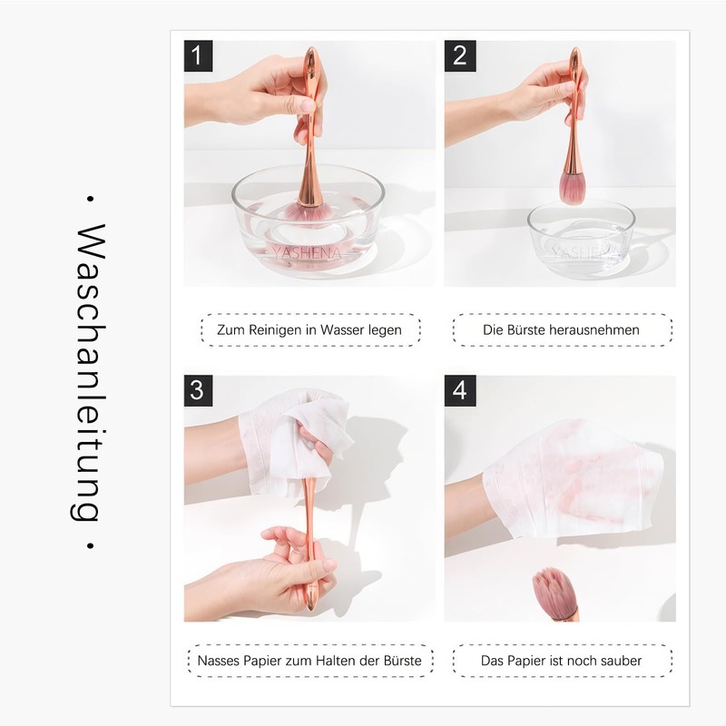 Qwesure Xixi Small Waist Large Makeup Brush Loose Powder Brush