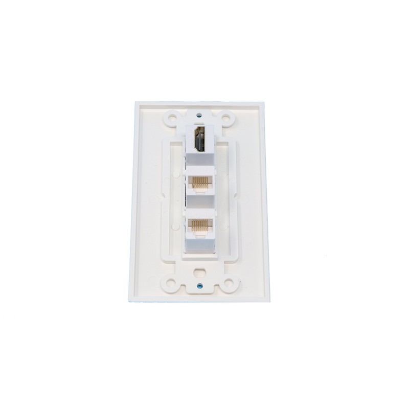 RiteAV - 1 Port HDMI 2 Port Cat6 Ethernet Decorative