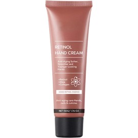 Crema de Manos Hidratante Crema de Manos Hidratante, Suaviza la Piel Seca y áspera, Fórmula Rápida Absorción, Protege la Pérdida Hidratación, Humectante Ligero, 50 G, (50G)