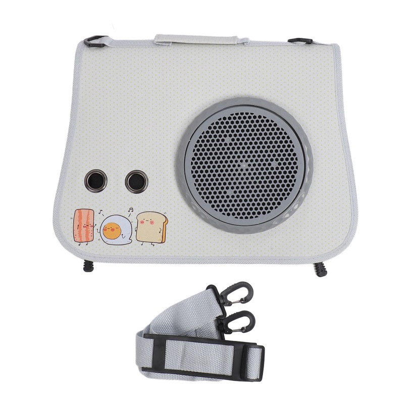 Cat Space Capsule Carrier Breathable Mesh Cover Large Capacity PU