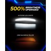 AUTOONE LED Side Marker Lights White Compatible With Dodge Charger