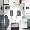 Ougourim Upgraded Combination Fridge Lock for Child Safety, Keyless Refrigerator