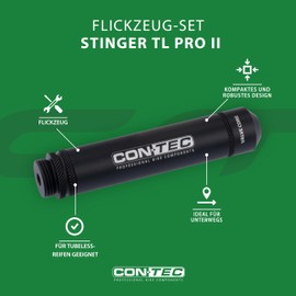 CONTEC Bicycle Repair Kit Complete Kit Repair Kit Bicycle Tubeless Tyre Repair Kit Bicycle Tool Accessories for E-Bike