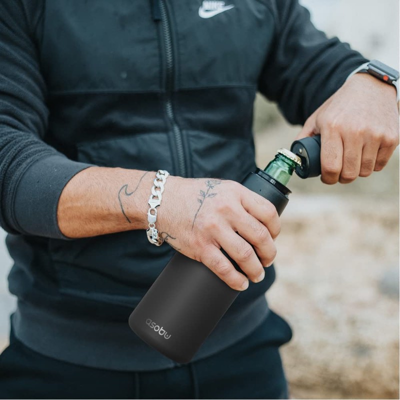 Asobu Frosty Beer Holder 2 Go Vacuum Insulated Double Walled
