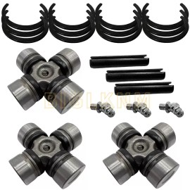 JINFANNIBI 3 Packs Front & Rear Prop Shaft U-Joints Kit for Polaris RZR Turbo XP 2016-2021