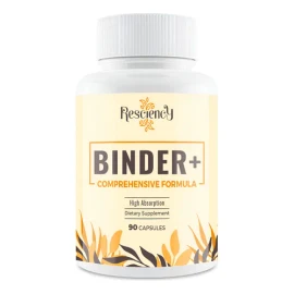 Resciency Detox 1500mg Cápsulas Veganas Carbón Activado