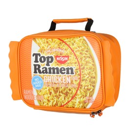 Bioworld Nissin Top Ramen Lunch Box The Original Chicken Flavor Ramen Noodle Insulated Lunch Bag Lunch Tote