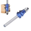 Router Bit 1/4 Shank R2.5 Dual Bearing High Hardness Tungsten