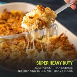 3X Heavy Duty Clear Plastic Spoons Individually Wrapped, Sturdy Like Silverware, 100 Pack Disposable Spoons Bulk, Packaged To-Go Utensil Set, Perfect for Event Catering, Restaurant and Take Out.