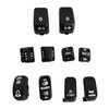 Cyreedom Morotcycle Black Handlebar Control Button Caps Handlebar Switch Housing