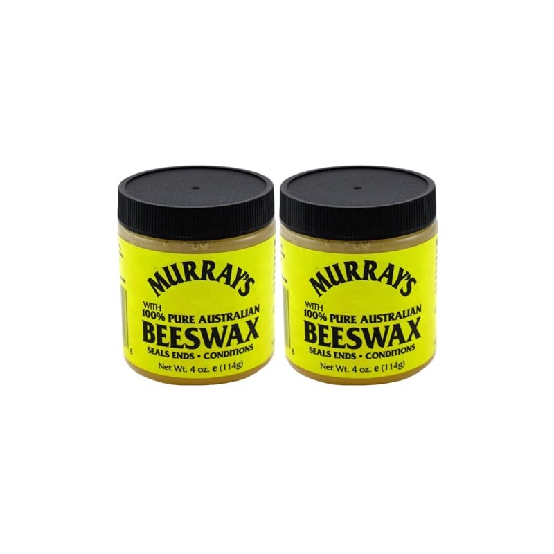 Murrays Beeswax 4 Ounce Jar (2 Pack)