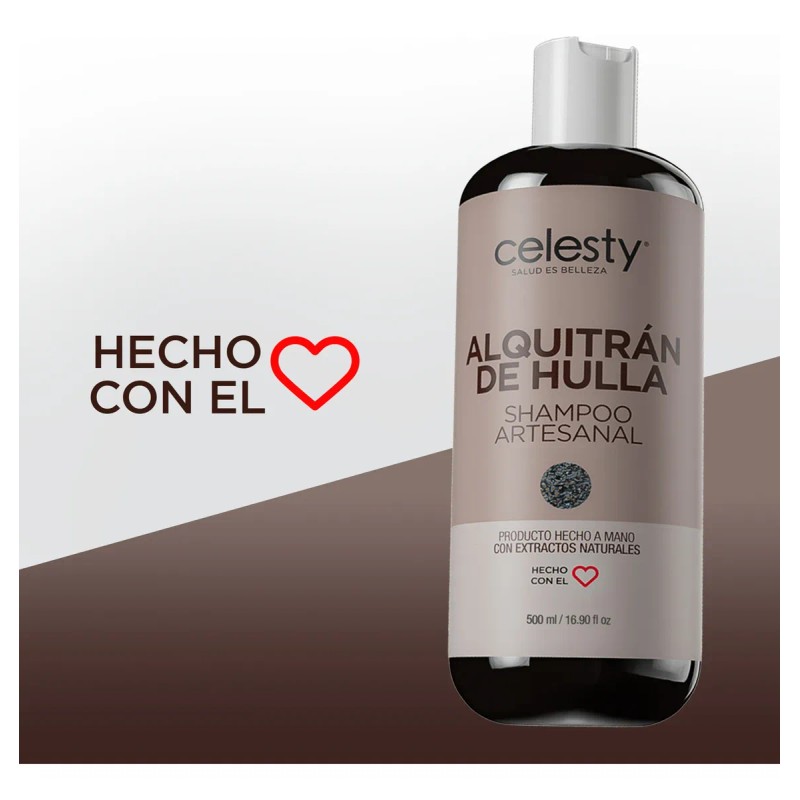 Shampoo Alquitrán Hulla Control Psoriasis Caspa 500ml