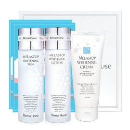 Whitening Large Capacity 3 Types (Whitening Skin + Whitening Lotion + Whitening Large Capacity Cream) + 2 Packs + Packaging / Blemish Care Whitening / 화이트닝 대용량3종(미백스킨+미백로션+미백대용량크림)+팩2매+포장 잡티관리 미백