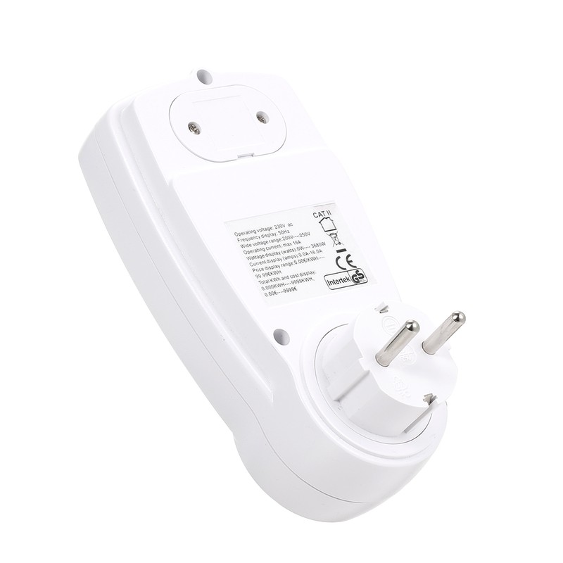 Digital Wattmet Power Meter Energy Meter Voltage Chart Power Measuring