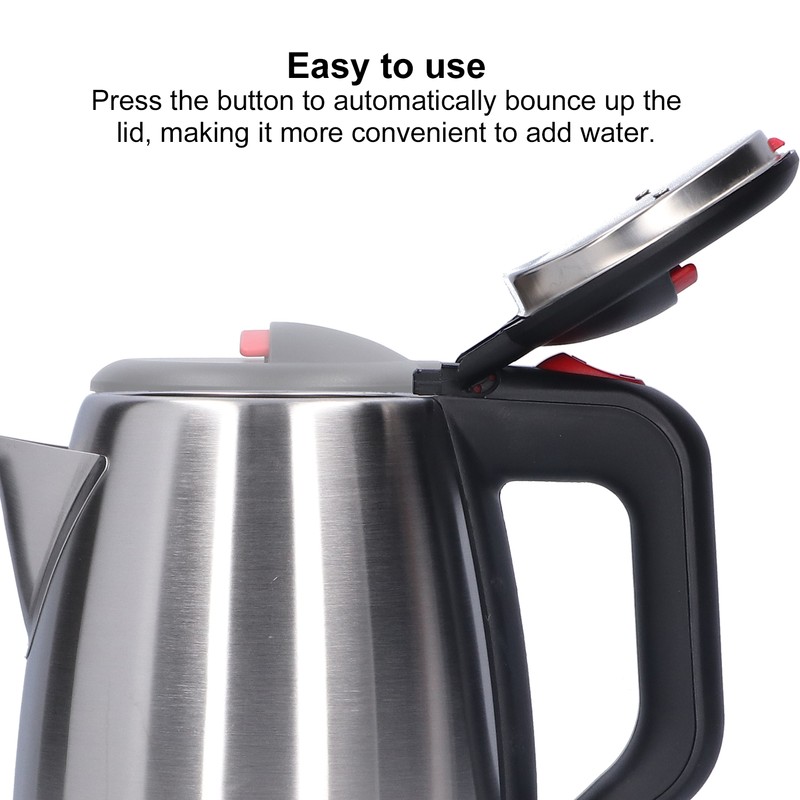 2.0L Stainless Steel Liner Electric Kettle Water Kettle Pot Cup