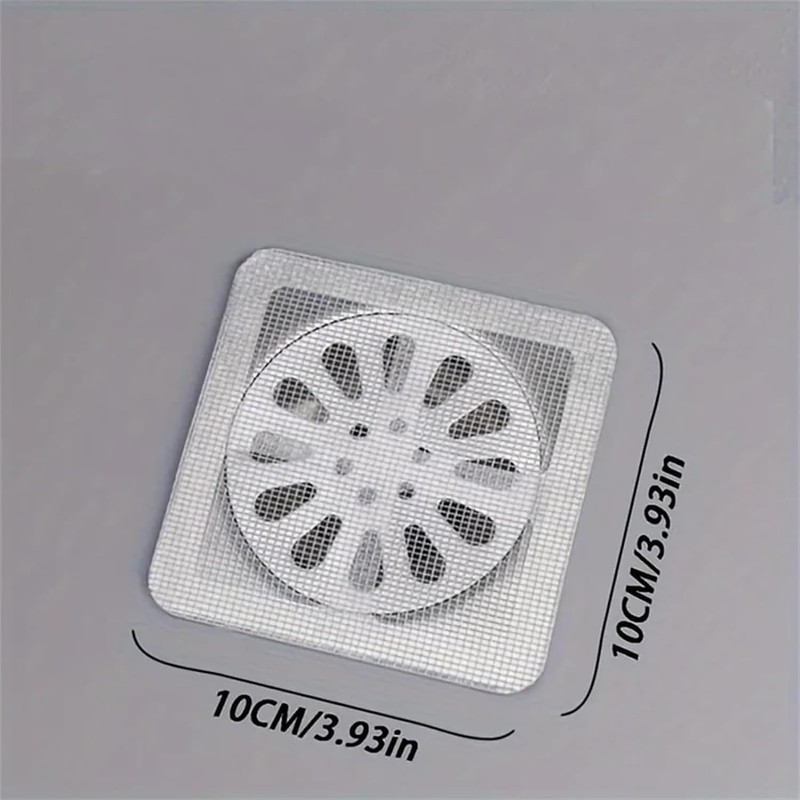 Pack of 30 Disposable Stickers Drain Protector Drain Filter Drain