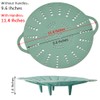 Alimat PluS 1 Pack Silicone Steamer Basket, Silicone Vegetable Steamer