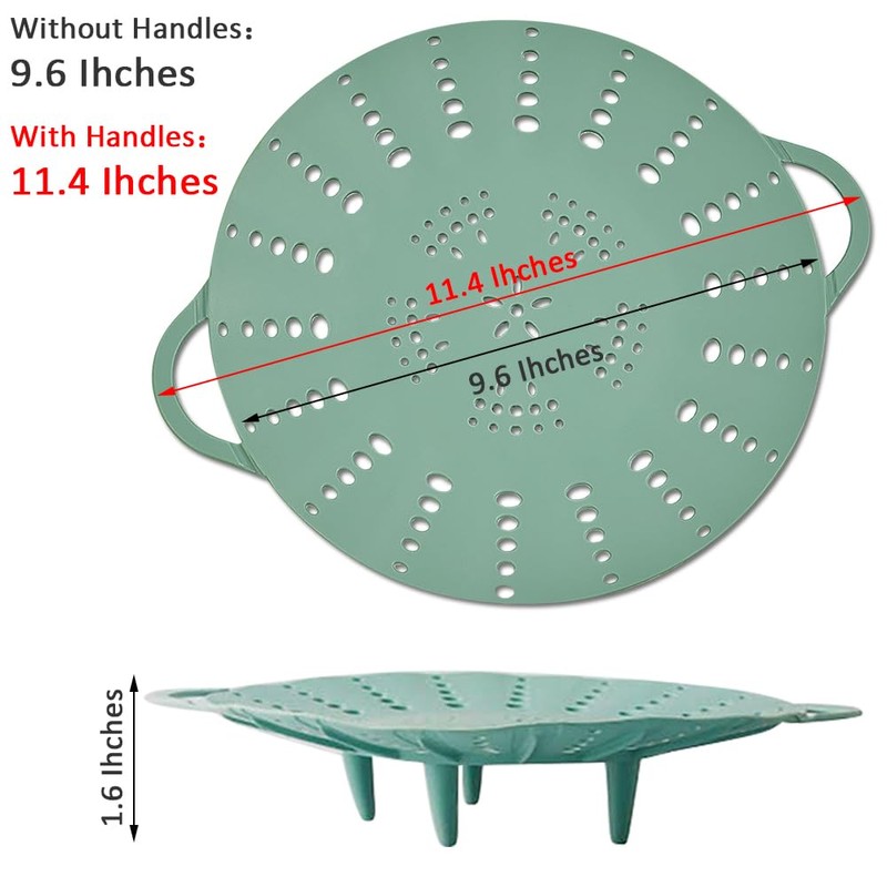 Alimat PluS 1 Pack Silicone Steamer Basket, Silicone Vegetable Steamer