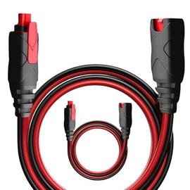 Tcctddos (2 Pack) GC004 X-Connect Extension Cable Accessory Compatible with NOCO Genius Smart Battery Chargers 10FT Automotive Wires Harness
