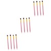 Baluue 12pcs Eye Makeup Brush Set Portable Cosmetic Tool Kit
