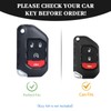OFF WE GO for Jeep Key Fob Cover, Soft TPU