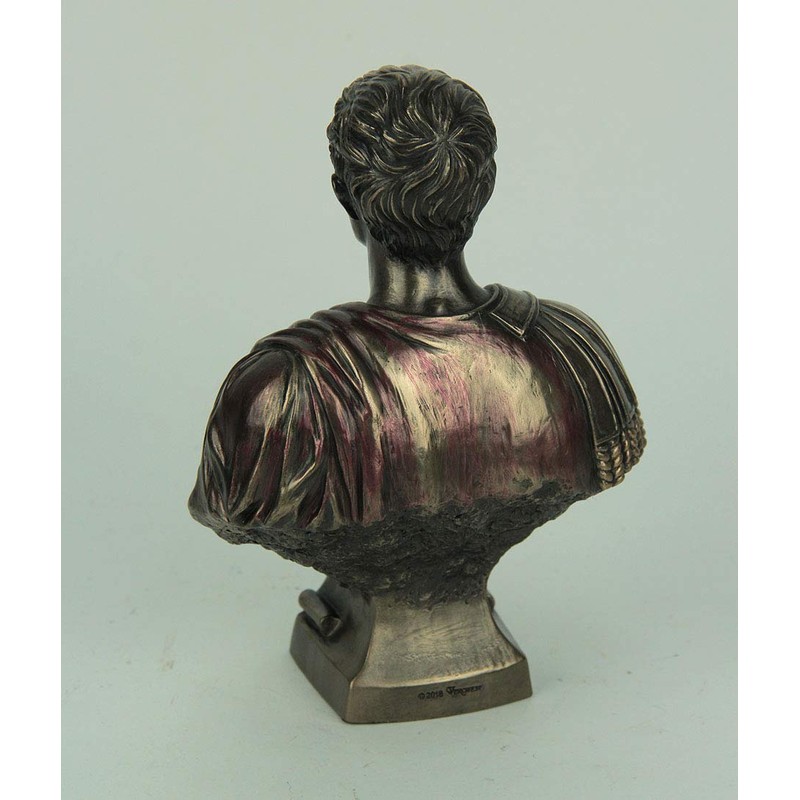 Veronese Resin Statues Julius Caesar Bust Figurine