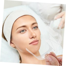 Healeved 25pcs Eyebrow Tattooing Stencil Portable Eyebrow Measuring Ruler for Symmetrical Brow Shaping Lightweight and Easy to Use for Professionals and Beginners