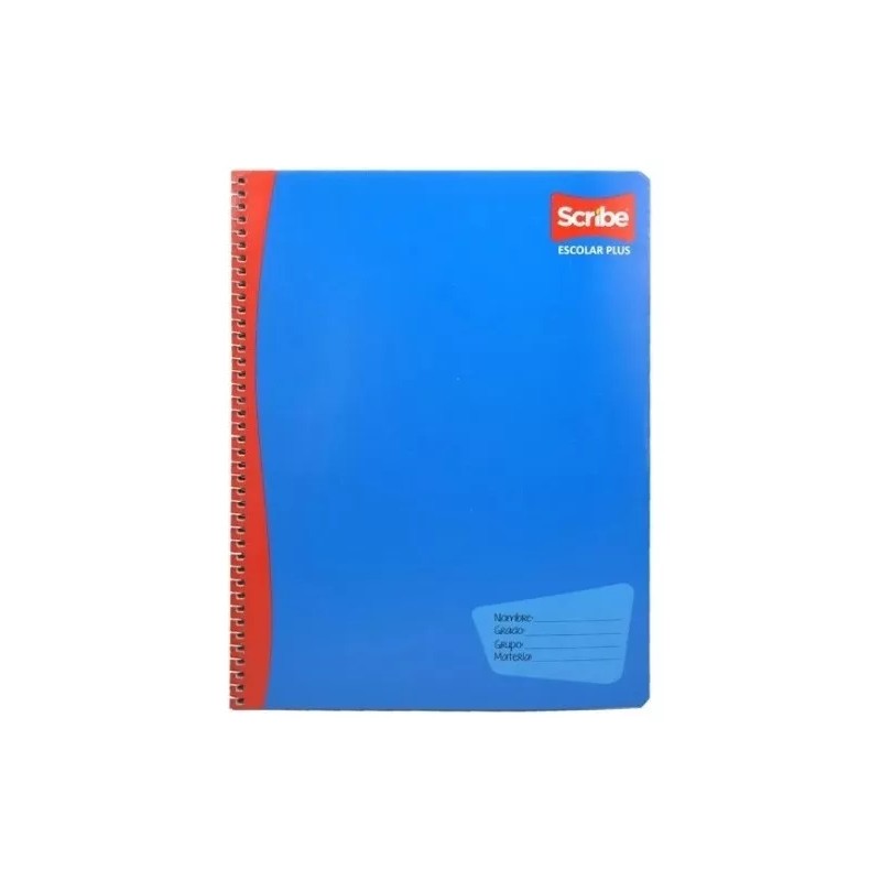 Scribe Escolar Plus Cuaderno Pro 100h Cuadro Chico Pack De