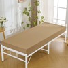 Eychei Cot Fitted Sheets, Beige, 2 Pack, 31" x 75"