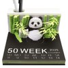 VOHESEA Panda Calendar 2025, 3D Calendar 2025, DIY Timepiece Calendar