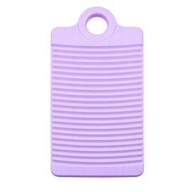 BOBOZHONG Mini Washboard Mini Wash Board Mini Plastic Washboard Fashion Washboard Non-Slip Washboard Clothes Washboard Hand Wash Board for Home Laundry(31 * 16cm,purple)