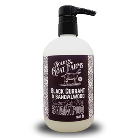 Black Currant & Sandalwood Scented Hair Shampoo with Goat Milk, 16 Oz