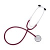 TK-1 MR Safe Dual-Frequency Stethoscope Professional Mahogany Red