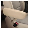 Dickno 2 PCS Car Front Seat Armrest Covers, Elastic Fabric