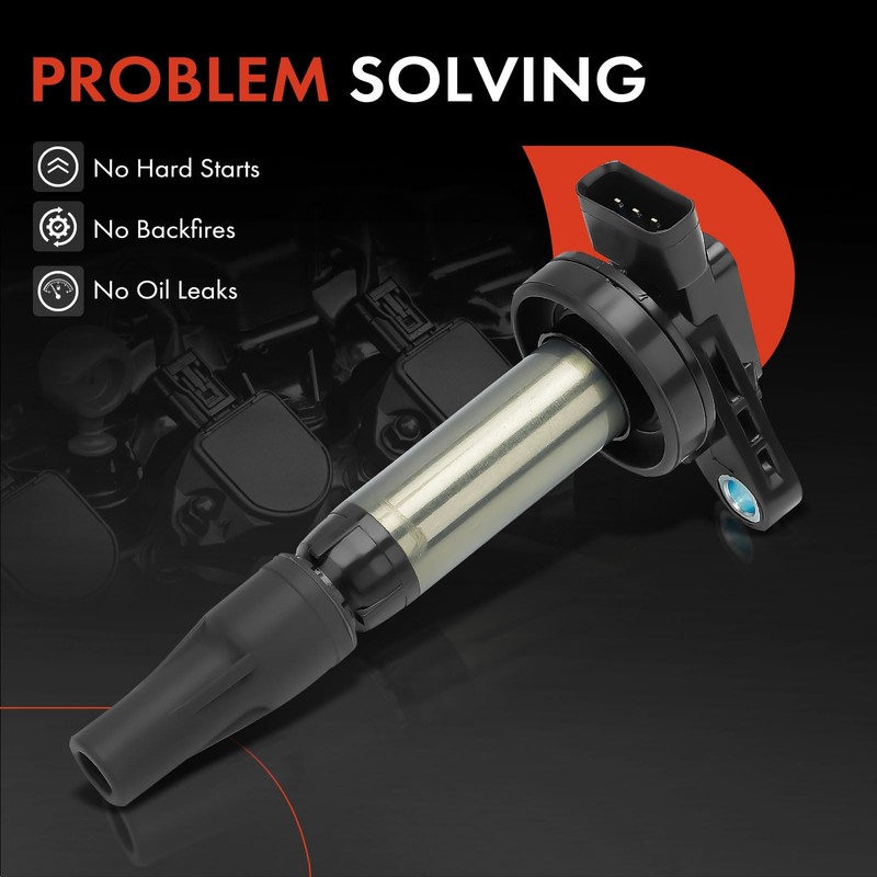 A-Premium Ignition Coils Pack Compatible with Land Rover LR3 Range