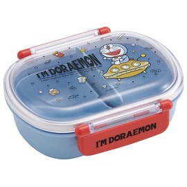 Skater QAF2BAAG-A Children's Antibacterial Lunch Box, Fluffy, 12.2 fl oz (360 ml), Doraemon, Space Sanpo, Made in Japan