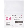 Artcare A4 Archival Box Sleeves PK 10 (not Punched), Synthetic
