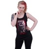 Spiral - Anger Management - Razor Back Top Black -