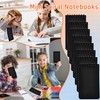 80 Pcs Mini Spiral Notebooks Bulk Black Pocket Notepads 3
