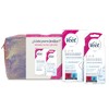Veet Körperpflegetasche, inklusive 20 Haarentfernungs-Wachsstreifen für Beine und Körper und