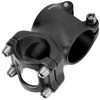 25.4x35mm LUNJE Aluminium Alloy Hollow Bicycle Short Handlebar Stem Children