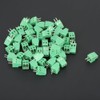 PCB Mounting Screw Terminal Block 50Pcs/Set 2 Pin Pitch 2.54mm