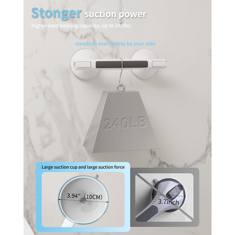 Nelliker Grab Bars for Bathtubs and Showers 2 Pack Shower