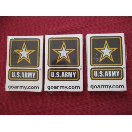4 pcs U.S. ARMY / GOARMY.com decals stickers  4" x 6"