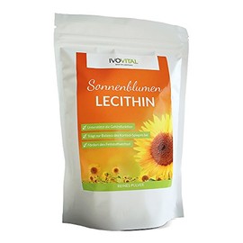 Sonnenblumen Lecithin Pulver, IVOVITALÂ® (allergenfrei und gvo-frei) (300 g)